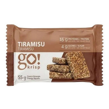 Go Krisp Tiramisu 12 X 55 Grams by Go Nutrition