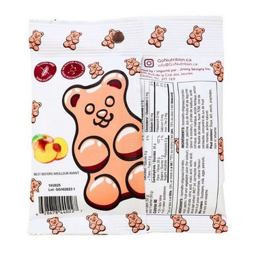 Go Gummy Peach 12 X 50 Grams by Go Nutrition