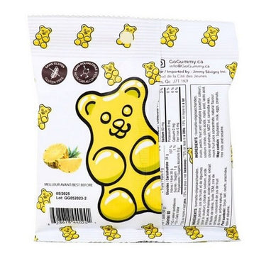 Go Gummy Pineapple 12 X 50 Grams by Go Nutrition