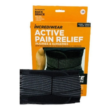 Incrediwear Braces NEW Back Brace Large 1 Count by Incrediwear Inc
