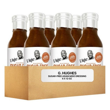 G Hughes Dressing Asian Miso 6 X 355 Ml by G Hughes SF BBQ