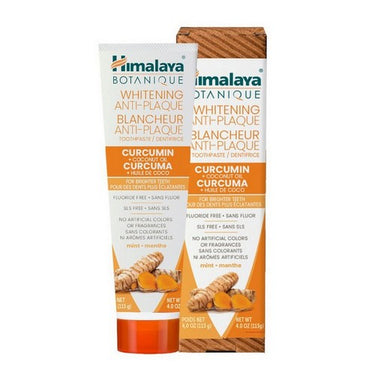 Himalaya Toothpaste Antiplaque Turmeric & Coco 113 Grams by Himalaya Herbal