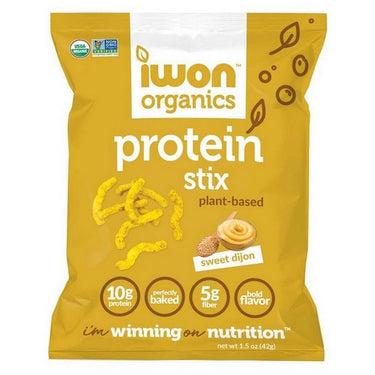 IWON Protein Stix Sweet Dijon Bilingual 8 X 42 Grams by Iwon Organics