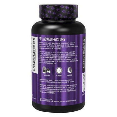 Jacked Factory Lean PM 60 Count by Jacked Factory