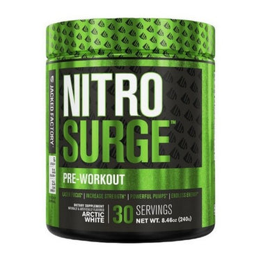 Jacked Factory Nitrosurge Arctic White 30 Servings by Jacked Factory