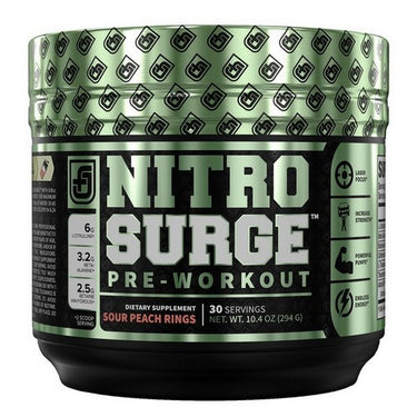 Jacked Factory Nitrosurge Sour Peach Rings 30 Servings by Jacked Factory