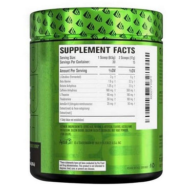 Jacked Factory Nitrosurge Strawberry Margarita 30 Servings by Jacked Factory