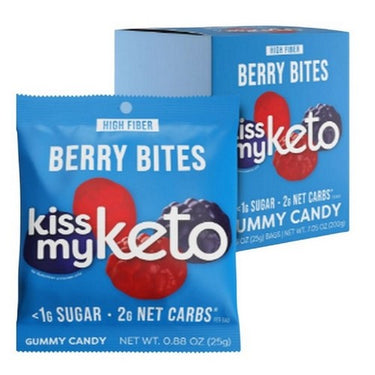 Kiss My Keto Gummies Berry Bites 8 X 25 Grams by Kiss My Keto