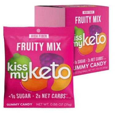 Kiss My Keto Gummies Fruity Mix 8 X 25 Grams by Kiss My Keto