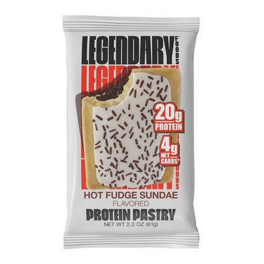 Legendary Foods Protein Pastry Hot Fudge 10 X 61 Grams by Legendary Foods