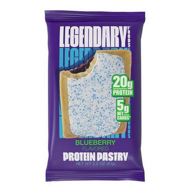 Legendary Foods Protein Pastry Blueberry 10 X 61 Grams by Legendary Foods