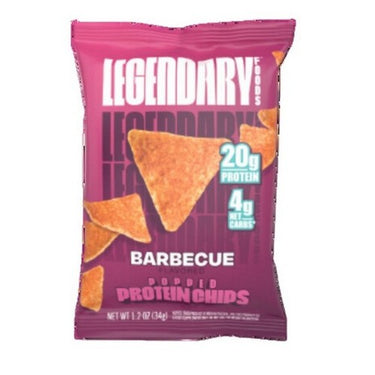 Legendary Foods Protein Chips BBQ 7 X 34 Grams by Legendary Foods