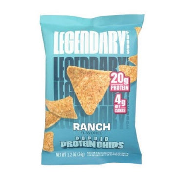Legendary Foods Protein Chips Ranch 7 X 34 Grams by Legendary Foods