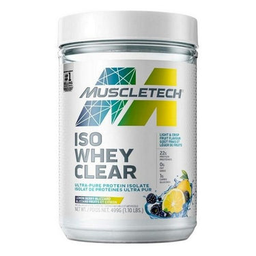 Muscletech Iso Whey Clear Lemon Berry Blizzard 1.10 Lbs by Muscletech