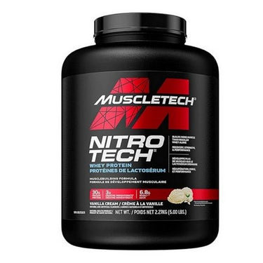 Muscletech Nitro Tech Vanilla 5 Lbs by Muscletech