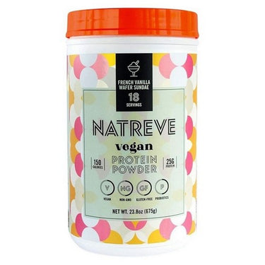 Natreve Vegan Protein French Vanilla 667 Grams by Natreve