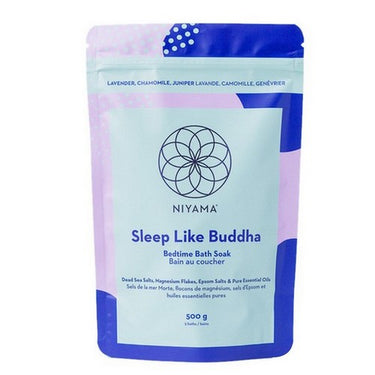 Niyama Bath Soak Sleep Like Buddha Sore Muscle 500 Grams by Niyama Wellness