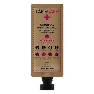 Pamecare Sanitizer Gel Fig Rhubarb 40 Ml by Pamecare