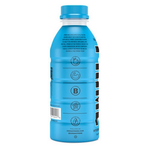 Prime Hydration Blue Raspberry 12 X 500 Ml by Prime