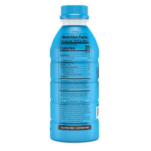 Prime Hydration Blue Raspberry 12 X 500 Ml by Prime