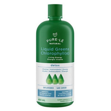 Pure-le Natural Liquid Greens Unflavoured 450 Ml by Pure-le