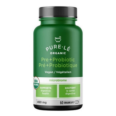 Pure-le Organic Prebiotic + Probiotic 60 Count by Pure-le