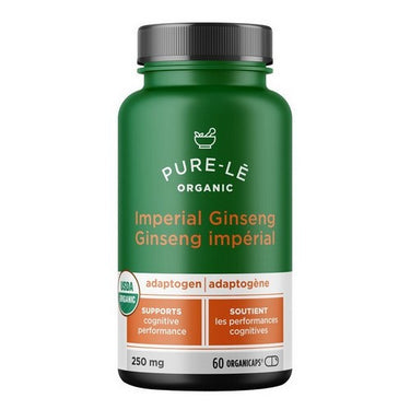 Pure-le Organic Imperial Ginseng Organicaps 60 Count by Pure-le