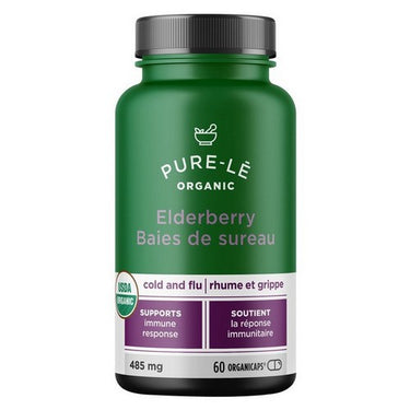 Pure-le Organic Elderberry Organicaps 60 Count by Pure-le