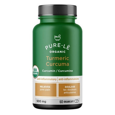 Pure-le Organic Turmeric Organicaps 60 Count by Pure-le