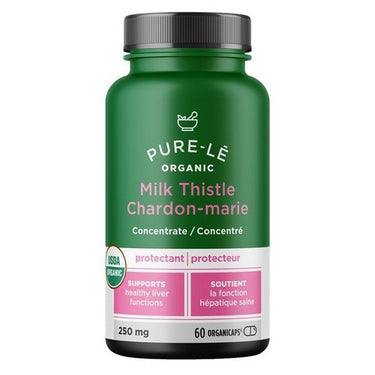 Pure-le Organic Milk Thistle Organicaps 60 Count by Pure-le