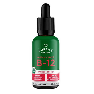 Pure-le Organic Vegan Vitamin B12 Drops 50 Ml by Pure-le