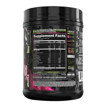 Ryse Supplements, Ryse Godzilla Pre Strawberry Kiwi, 40 Servings
