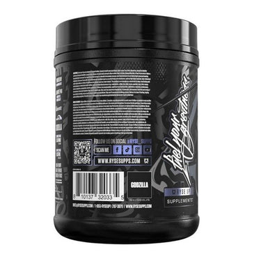 Ryse Supplements, Ryse Godzilla Pre Blue Razz, 40 Servings