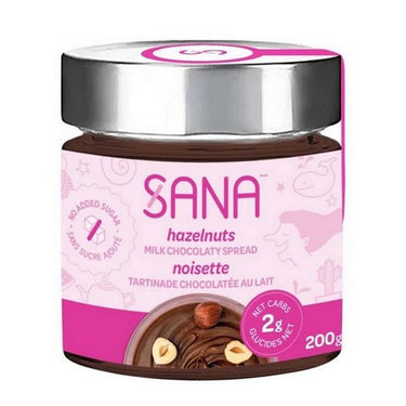 Sana Hazelnut Spread Milk Chocolaty 200 Grams by Pamecare