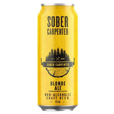 Sober Carpenter Non-Alcoholic Beer Blonde 12 X 473 Ml by Sober Carpenter