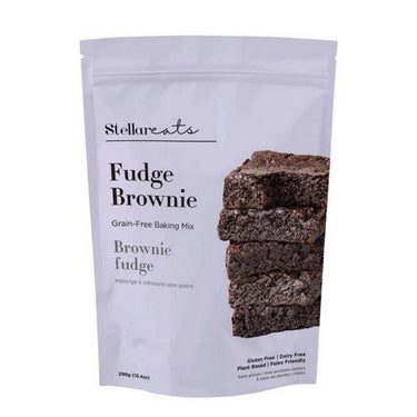 Stellar Eats Baking Mix Fudge Brownie 6 X 296 Grams by Stellar Eats