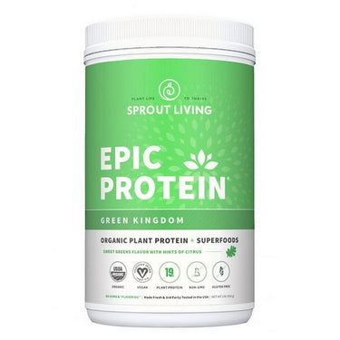 Sprout Living Epic Protein Green Kingdom 2 Lbs by Sprout Living