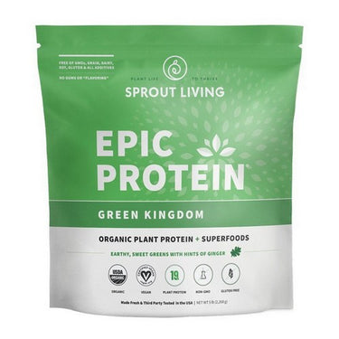 Sprout Living Epic Protein Green Kingdom 5 Lbs by Sprout Living