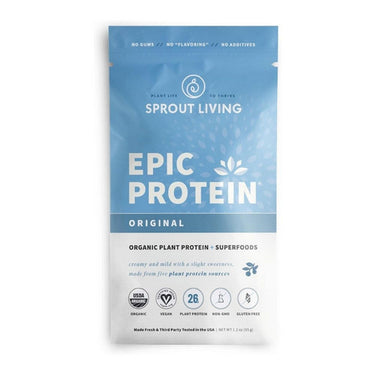 Sprout Living Epic Protein Original 38 Grams (16 Count) by Sprout Living