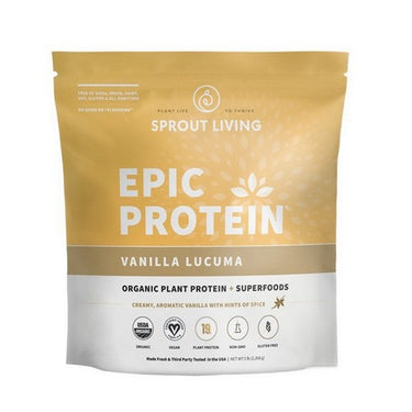 Sprout Living Epic Protein Vanilla Lucuma 5 Lbs by Sprout Living