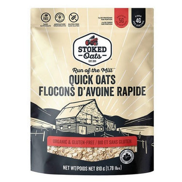 Stoked Oats Run of the Mill Quick Oats 10 X 810 Grams by Stoked Oats