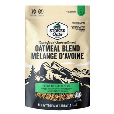 Stoked Oats Blend Stone Age 8 X 500 Grams by Stoked Oats