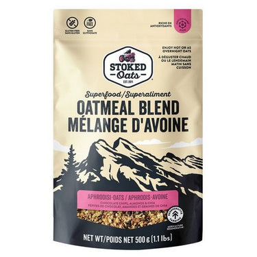 Stoked Oats Blend Aphrodisi-Oats 8 X 500 Grams by Stoked Oats