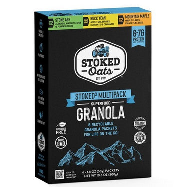 Stoked Oats Granola Mountain Maple 6 X 300 Grams by Stoked Oats