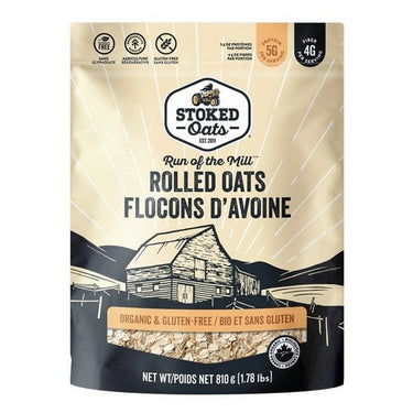 Stoked Oats Run of the Mill Rolled Oats 10 X 810 Grams by Stoked Oats