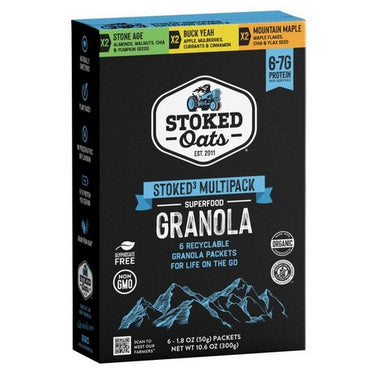 Stoked Oats Granola Stoked3 Multi 6 X 300 Grams by Stoked Oats