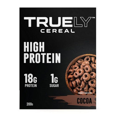 Truely Protein Cereal Cocoa 6 X 198 Grams by Truely