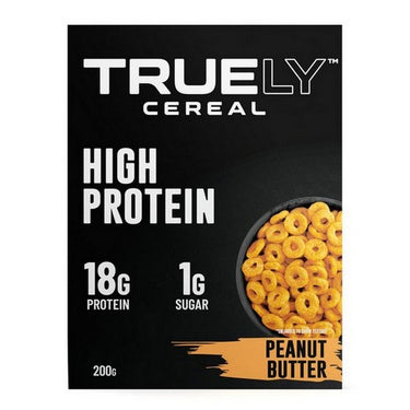 Truely Protein Cereal Peanut Butter 6 X 198 Grams by Truely