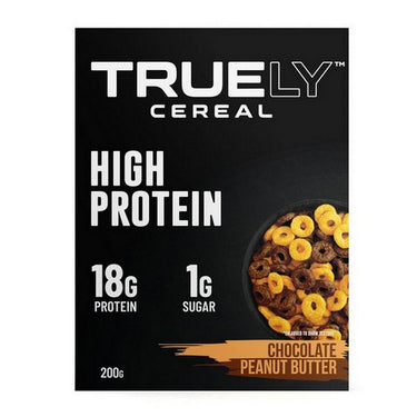 Truely Protein Cereal Chocolate Peanut Butter 6 X 198 Grams by Truely