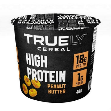 Truely Cereal Cups Peanut Butter 12 X 40 Grams by Truely